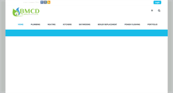 Desktop Screenshot of bmcdplumbingandheating.com